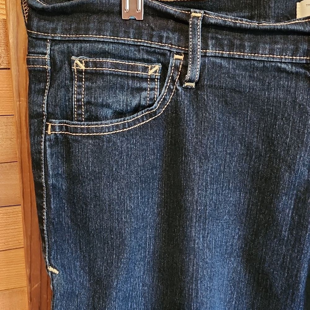 Old Navy Women's Diva Straight Leg Denim Jeans Size 14 Cotton Polyester Spandex - Picture 9 of 11
